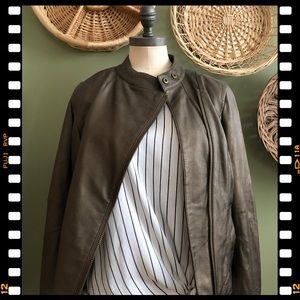 DKNYC Vintage Bronze Moto Jacket